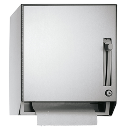 Commercial Paper Towel Dispenser, Surface-Mounted, Stainless Steel ASI 8522