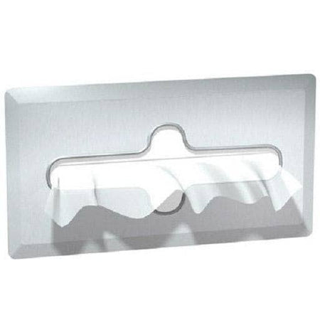 ASI 02594-SS Facial Tissue Dispensertabb11-11/16" L x 6-3/8 WtabbRecessed-MountedtabbStainless Steel"
