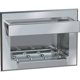Heavy-Duty Soap Dish with Bar, Recessed Surface-Mounted, Stainless Steel ASI 0398