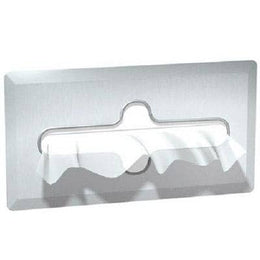 ASI 0259-B Facial Tissue Dispenser - Bright Stainless Steel - Recessed