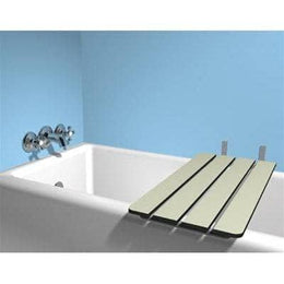 ASI 8358 Folding Tub Seat  - ADA - Solid Phenolic, Ivory - 15"W