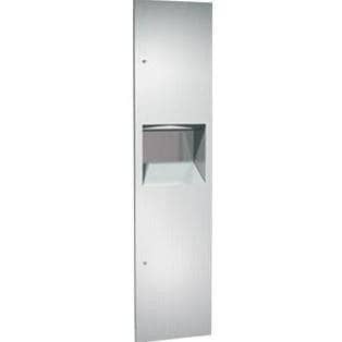 ASI 64676 Simplicity™ - Paper Towel Dispensers Disp & 7 gal. Removable Waste Receptacle - Multi, C-Fold - Recessed