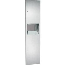 ASI 64676 Simplicity™ - Paper Towel Dispensers Disp & 7 gal. Removable Waste Receptacle - Multi, C-Fold - Recessed
