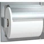 ASI 7402-HSSM Washroom Accessories Holder - Single, Hooded - Satin Stainless Steel - Surface Mounted