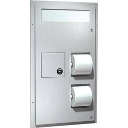 ASI 0483 Washroom Accessories Dispenser & Sanitary Napkin Disposal - Surface Mounted