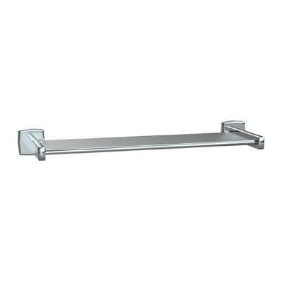 ASI 7380-24S Shelf - Satin Stainless Steel - 24"L - Surface Mounted