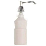 ASI 0332-D Commercial Foam Soap DispensertabbCountertop MountedtabbManual-PushtabbStainless Steel - 6" Spout Length