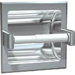ASI 7402-SSM Washroom Accessories Holder - Single - Satin Stainless Steel - Surface Mounted
