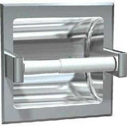 Commercial Toilet Paper Dispenser, Surface-Mounted, Stainless Steel w/ Satin Finish ASI 7402-SSM