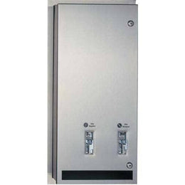 ASI 0864-F Sanitary Napkin and Tampon Dispenser - Free Operation - Surface Mounted