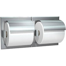 Commercial Toilet Paper Dispenser, Recessed-Mounted, Stainless Steel w/ Satin Finish ASI 74022-S-W
