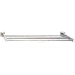 Commercial Restroom Towel Shelf, 8" D x 24 L, Stainless Steel w/ Bright-Polished Finish" ASI 7309-24B