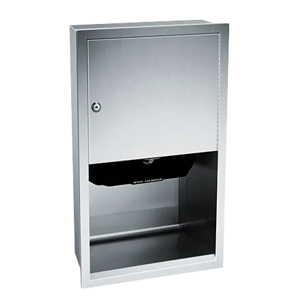 ASI 045210A Traditional™ - Auto Paper Towel Dispensers Dispenser - Roll - Battery - Recessed