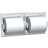 ASI 74022-S-D Commercial Toilet Paper DispensertabbRecessed-MountedtabbStainless Steel w/ Satin Finish