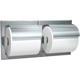 Commercial Toilet Paper Dispenser, Recessed-Mounted, Stainless Steel w/ Satin Finish ASI 74022-S-R-009