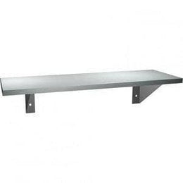 Commercial Restroom Towel Shelf, 6" D x 16 L, Stainless Steel w/ Satin Finish" ASI 0692-616