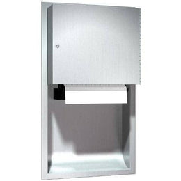 Automatic Commercial Paper Towel Dispenser, Recessed-Mounted, Stainless Steel ASI 045224A