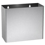 ASI 0827 Commercial Restroom Waste Receptacletabb2 GallontabbSurface-Mountedtabb10-1/2" W x 9 Htabb4-3/4" DtabbStainless Steel"