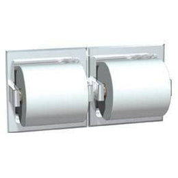 Commercial Toilet Paper Dispenser, Recessed-Mounted, Stainless Steel w/ Bright-Polished Finish ASI 74022-B-W