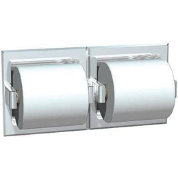 Commercial Toilet Paper Dispenser, Surface-Mounted, Stainless Steel w/ Bright-Polished Finish ASI 74022-B
