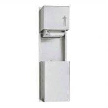 ASI 046924-9 Traditional™ - Paper Towel Dispensers Dispenser & Waste Receptacle - Roll - 12 gal. - Surface Mounted