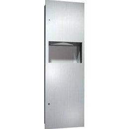 ASI 6462-9 Simplicity™ - Paper Towel Dispensers Disp. & Waste Receptacle - Multi, C-Fold - 9 gal. - Surface Mounted