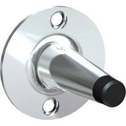 ASI 0719 Door Bumper - Chrome Plated  - Surface Mounted