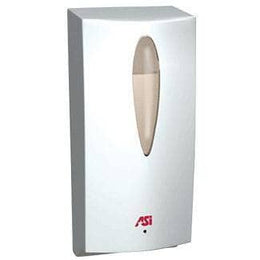 Commercial Liquid Soap Dispenser, Surface-Mounted, Manual-Push, Plastic - 28 Oz ASI 0361