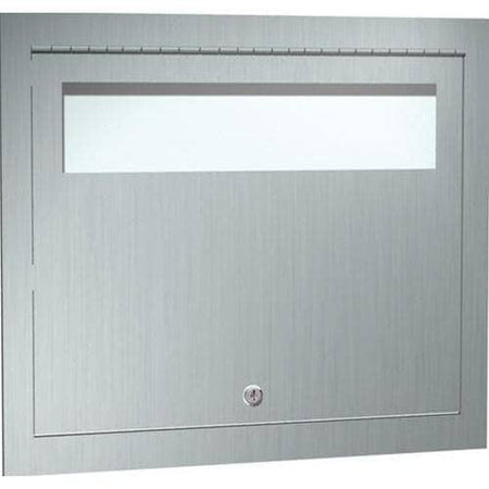 ASI 0477 Commercial Toilet Seat Cover DispensertabbRecessed-MountedtabbStainless Steel