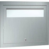 ASI 0477 Commercial Toilet Seat Cover DispensertabbRecessed-MountedtabbStainless Steel