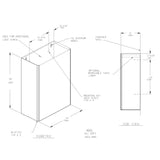 ASI 0828 Commercial Restroom Waste Receptacletabb6.5 GallontabbSurface-Mountedtabb14" W x 17 Htabb6-1/2" DtabbStainless Steel"