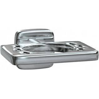 ASI 7335-B Toothbrush/Tumbler Holder - Bright Stainless Steel - Surface Mounted