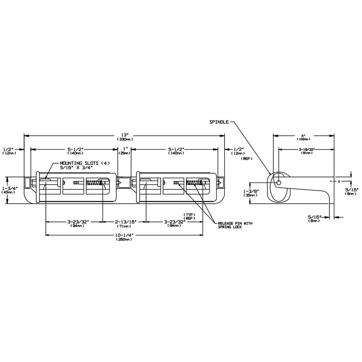 ASI 20692-636 Commercial Restroom Shelftabb6" Dx 36 LtabbRoval-Surface-MountedtabbStainless Steel"
