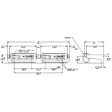 ASI 20692-636 Commercial Restroom Shelftabb6" Dx 36 LtabbRoval-Surface-MountedtabbStainless Steel"