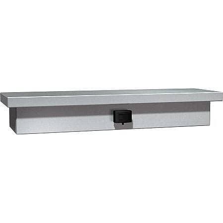 ASI 0318 Soap Dispenser & Shelf  - One Liquid Valve - Surface Mounted