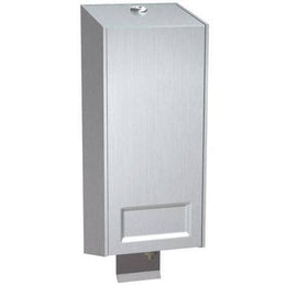 Commercial Cartridge Soap Dispenser, Surface-Mounted, Manual-Push, Stainless Steel ASI 5001-SS