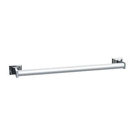 ASI 0755-Z18 Towel Bar - Round - Chrome Plated Zamak - 18"L - Surface Mounted