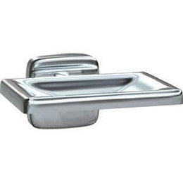 Commercial Soap Dish, 4-1/4" W x 3 D, Stainless Steel w/ Satin Finish" ASI 7320-S