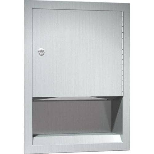 ASI 0457 Traditional™ - Paper Towel Dispensers Dispenser - Multi, C-Fold - Semi-Recessed