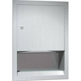 ASI 0457 Traditional™ - Paper Towel Dispensers Dispenser - Multi, C-Fold - Semi-Recessed