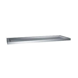ASI 0690-24 Stainless Steel Shelf - 24″ x 6″ Raised Edge Design
