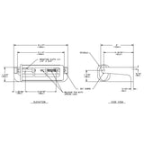 ASI 0263-12 Commercial Toilet Paper DispensertabbSurface-MountedtabbAluminum w/ Satin Finish