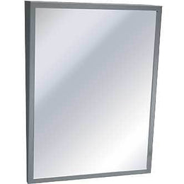 ASI 0535-1836 Mirror - Fixed Tilt, Stainless Steel Frame18"W X 36"H