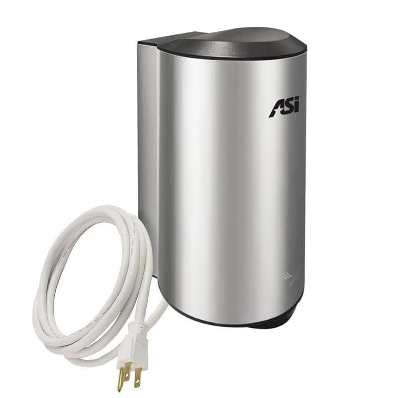 Automatic Hand Dryer, 110-120 Volt, Surface-Mounted, Stainless Steel ASI 0191