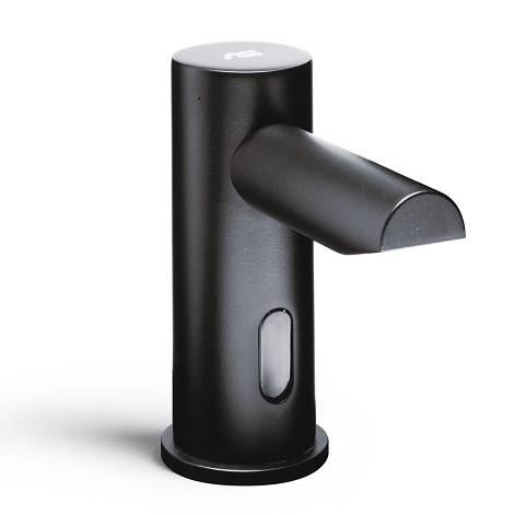 ASI 0391-6-1A-41 EZ Fill™ - Stand Alone LIQUID Soap Dispenser (Batt./not incl) Matte Black, 1L(6 Pack +Remote Cntrl)