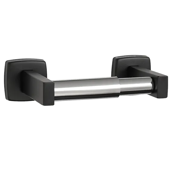 ASI 7305-41 Matte Black - Washroom Accessories Holder - Single - Powder Coated Stainless - Surface Mounted - NEW