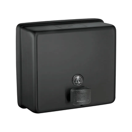 ASI 9343-41 Matte Black - Soap Dispenser - Liquid - 48 oz. - Powder Coated Stainless - Surface Mounted - NEW