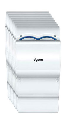 Dyson AB14 White Airblade dB Hand Dryers - Quantity 8