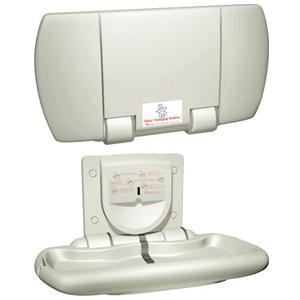 Surface Mounted Horizontal Baby Changing Station