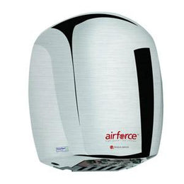 World Dryer Airforce J-973 Automatic Hand Dryers Stainless Steel Brushed